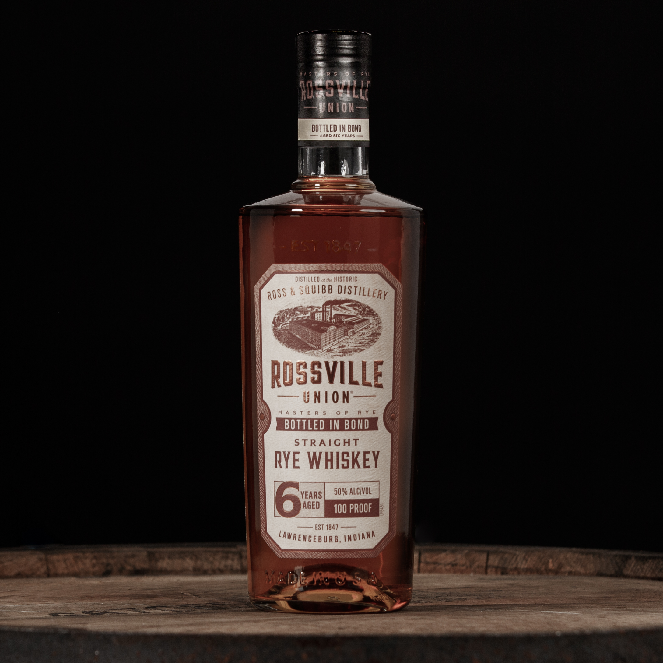 Rossville Union BIB 6 Yr Straight Rye Whiskey photo