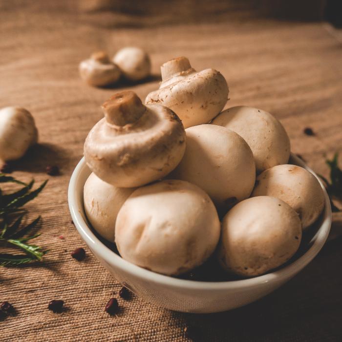 Mushrooms in Bowl